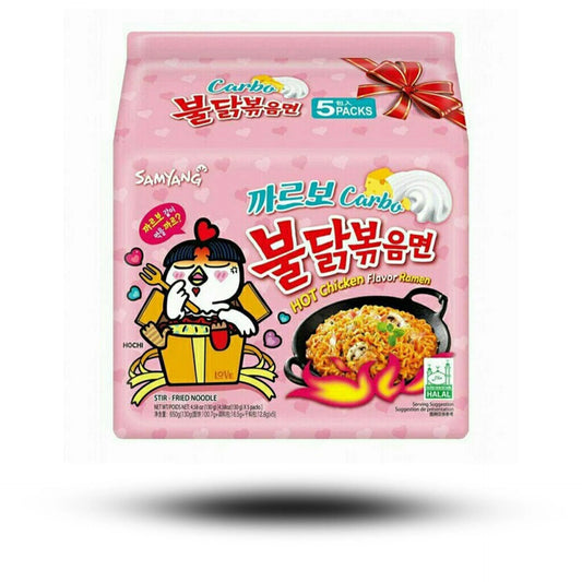 Samyang Buldak Hot Chicken Flavor Ramen Carbonara 650g