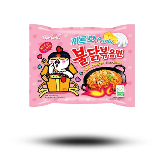 Samyang Buldak Hot Chicken Flavor Ramen Carbonara 130g