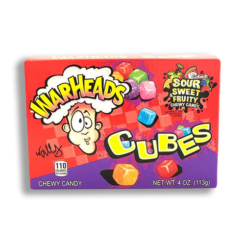 WarHeads Chewy Sour Cubes 113g